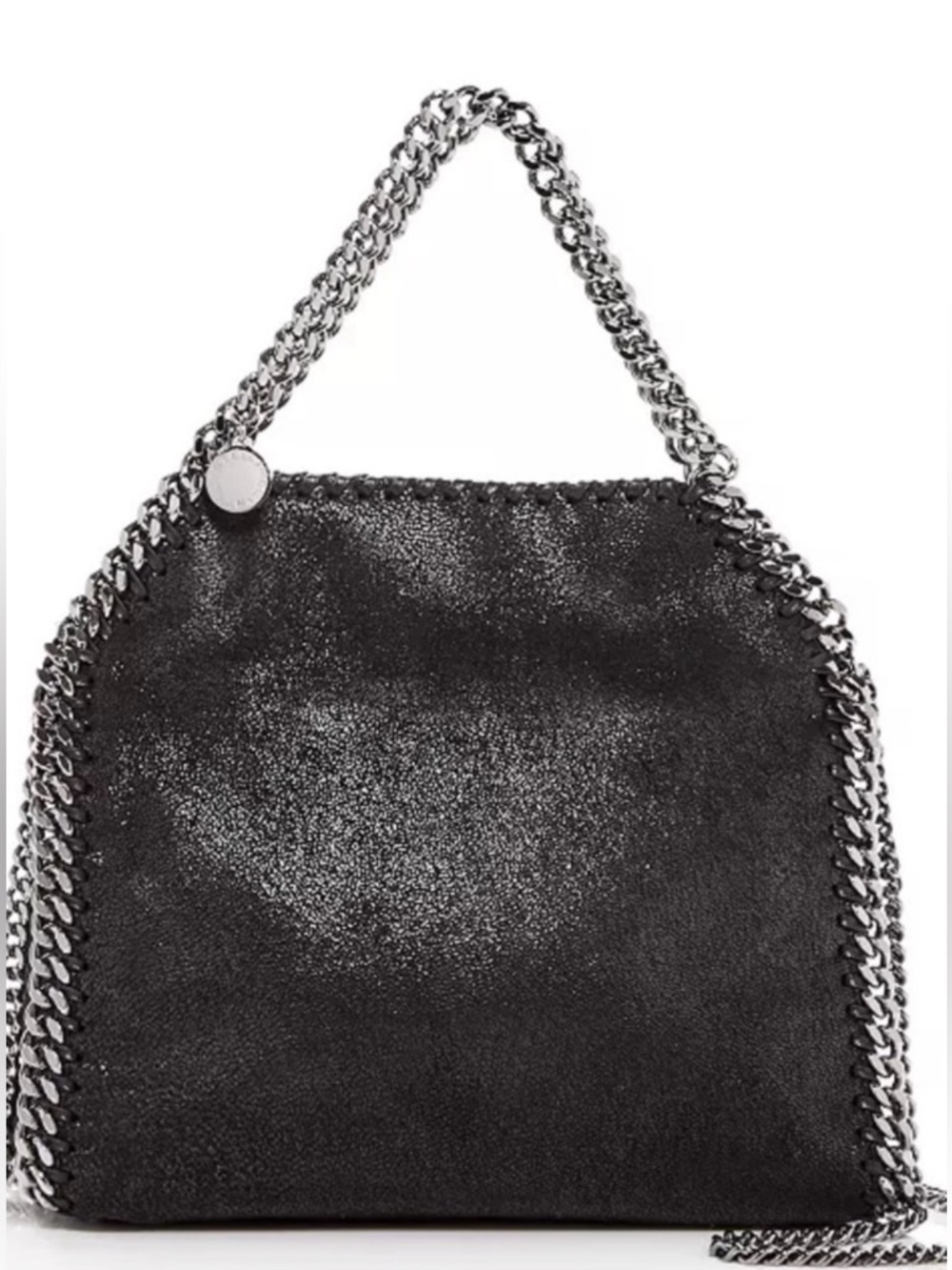 Stella McCartney Falabella bag Black Silver Vegan Classic Luxury Iconic